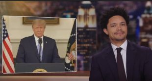 Trevor Noah busts Trump for using a Truth Social ghost writer