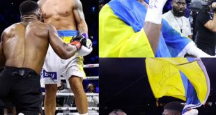 You are not strong how did you beat me? - Anthony Joshua asks Oleksandr Usyk after defeat, throws belts out of ring before delivering rambling speech (videos)