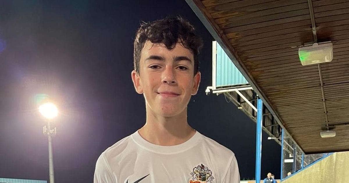 13-year-old boy becomes youngest ever to play senior football in the UK