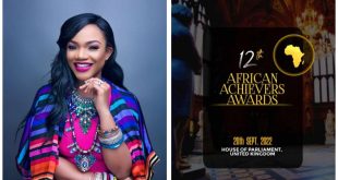 Ada Ehi selected as honoree for the 12th Edition of the African Achievers Awards