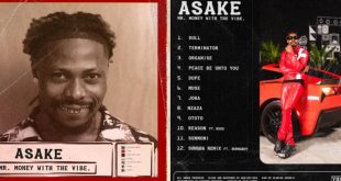Asake releases tracklist for his upcoming debut album 'Mr Money With The Vibe'