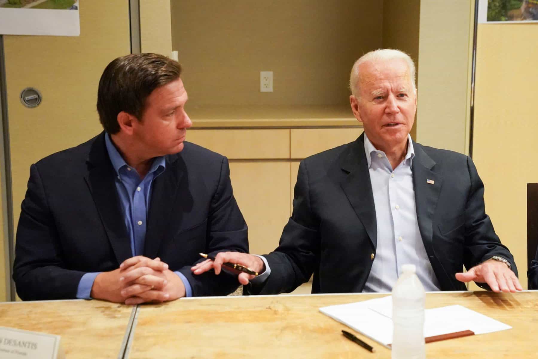 Biden Shows True Leadership And Comes Through For DeSantis And Florida Before Ian Hits