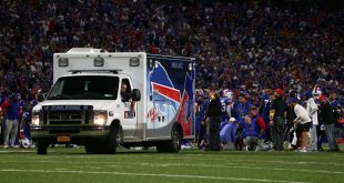 Bills Dane Jackson Taken Off the Field in an Ambulance After Being Hit By a Teammate