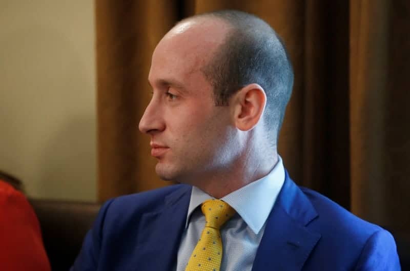 2018 07 18T180627Z 1 LYNXMPEE6H1LE RTROPTP 3 USA RUSSIA SUMMIT TRUMP Stephen Miller was among the more than a dozen Trump associates who were subpoenaed by the DOJ in connection with investigations into fake electors and fundraising fraud.