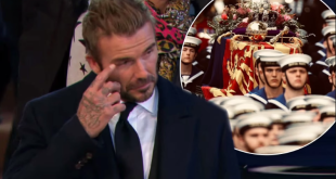 David Beckham shares a moving tribute to The Queen following her funeral