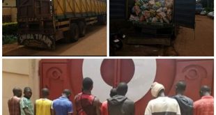 EFCC and NSCDC arrest 13 illegal miners in Kwara, recover five trucks