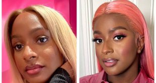 Hair Goals: 5 DJ Cuppy's pictures that will inspire you to buy a pink wig