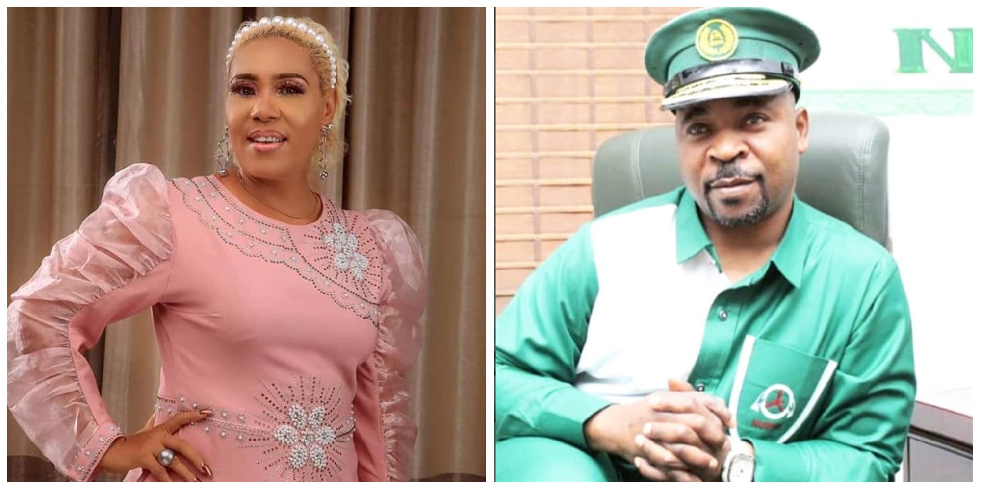 'I Like Bad Bois' - Actress Shan George Publicly Admits To Crush On Road Transport Executive, MC Oluomo