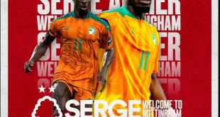 Ivorian defender Serge Aurier becomes Notttingham Forest