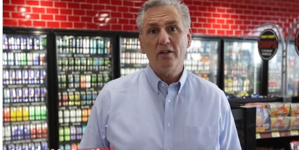 Kevin McCarthy grocery store video