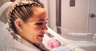 Khloe Kardashian shows the world her son for the first time