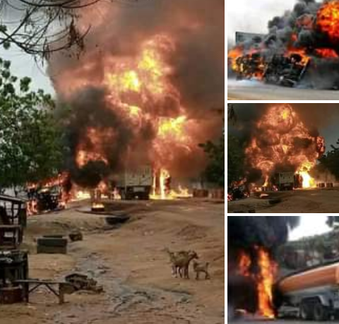 Local tea seller causes tanker explosion in Niger state
