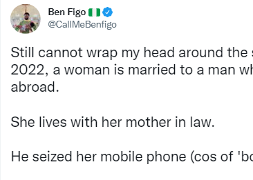 Nigerian journalist expresses shock at how some Nigerian men based abroad treat their wives who live in Nigeria