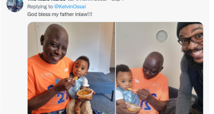 Nigerian man praises his father-in-law for