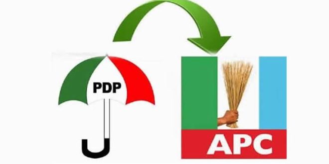 Over 200 PDP Supporters, Chieftain Defect To APC In Delta