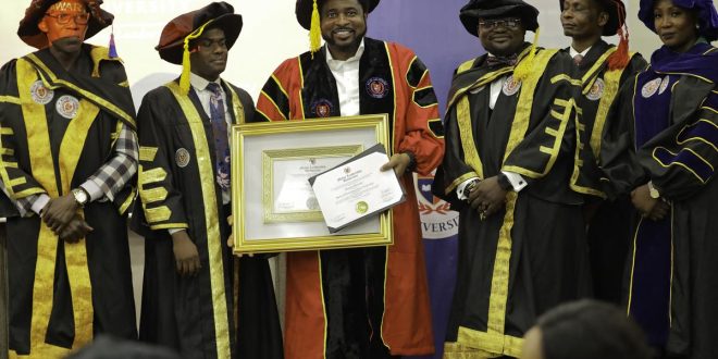 Pastor Kingsley Okonkwo bags honorary doctorate degree