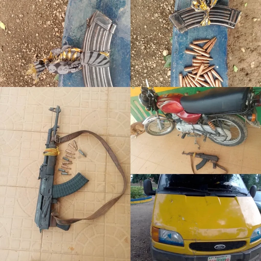 Police rescue 3 kidnap victims, recover arms and ammunition in Kaduna