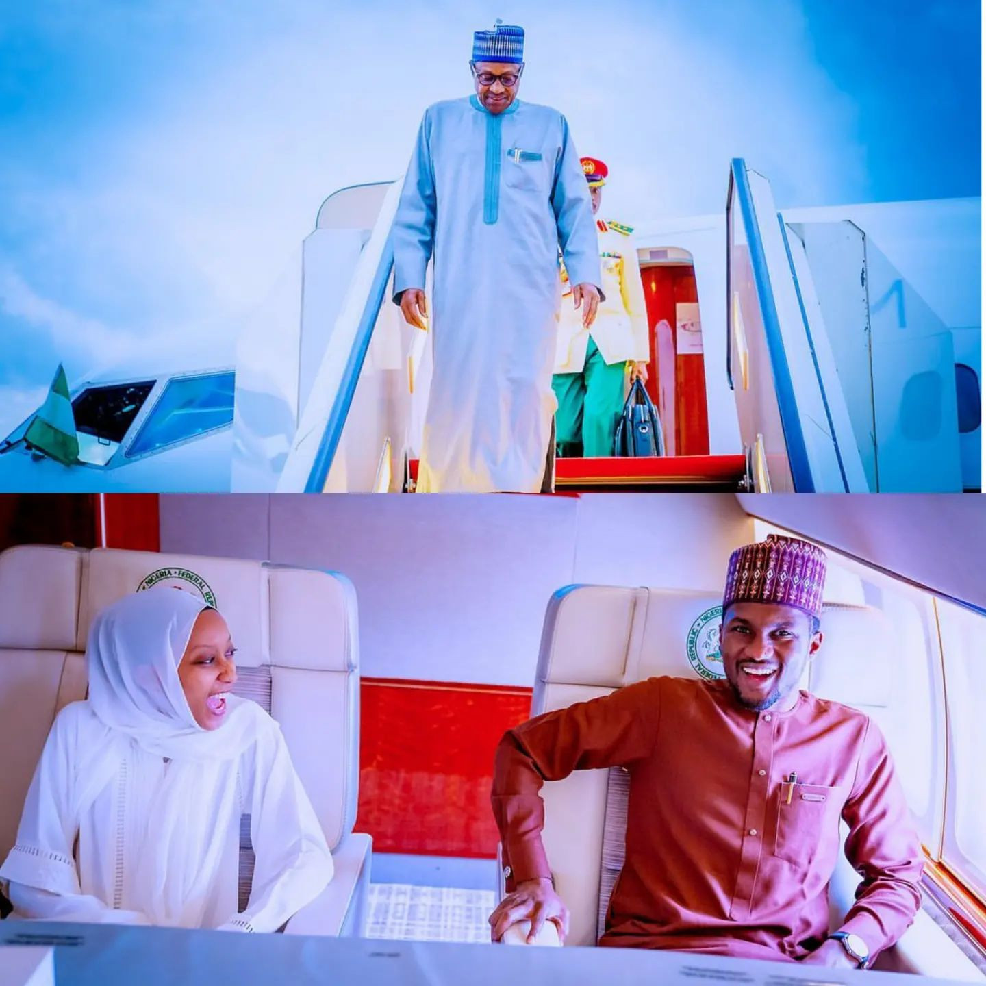 President Buhari returns to Abuja after his participation at the 77th Session of the United Nations General Assembly