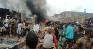 Properties destroyed as tanker explodes in Ogun  (photos/video)