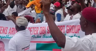 Rally: Court stops Peter Obi?s supporters from converging at Lekki toll gate