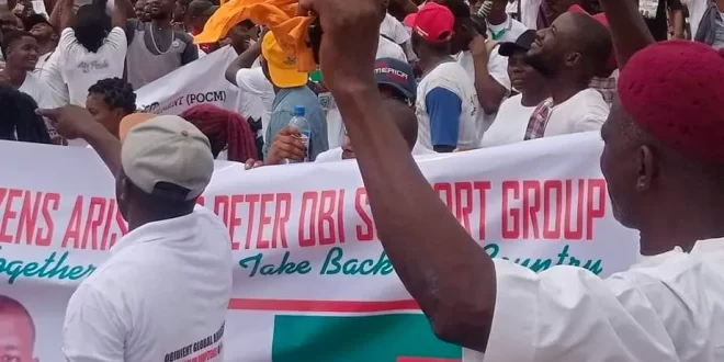 Rally: Court stops Peter Obi?s supporters from converging at Lekki toll gate