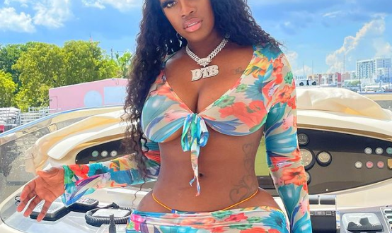 Rapper Diamond The Body who recently shared a nude photo of her and Burna boy reveals she has slept with at least 2000 people  (video)