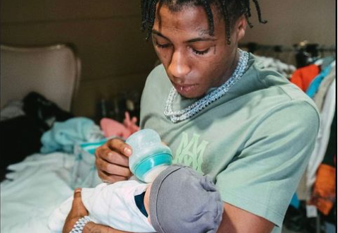 Rapper NBA YoungBoy welcomes his 10th child, a baby boy with fiancee Jazlyn Mychelle