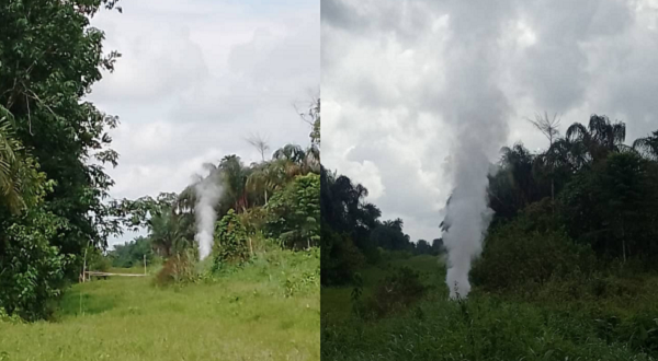 Suspected vandals blow up Agip?s gas pipeline in Bayelsa community (video)