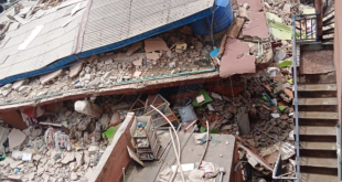 Tragedy Strikes Again As 3-Storey- Building Collapses In Lagos Leaving Many Trapped
