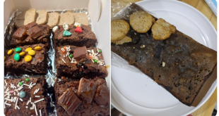 Twitter user shares photo of brownie he ordered from an online vendor and what he got