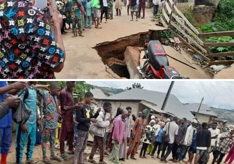Two injured as bridge collapses in Osun