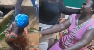 Update: Widow tied and flogged by her community members over claims she is a witch has been hospitalized...watch video of her on her sick bed