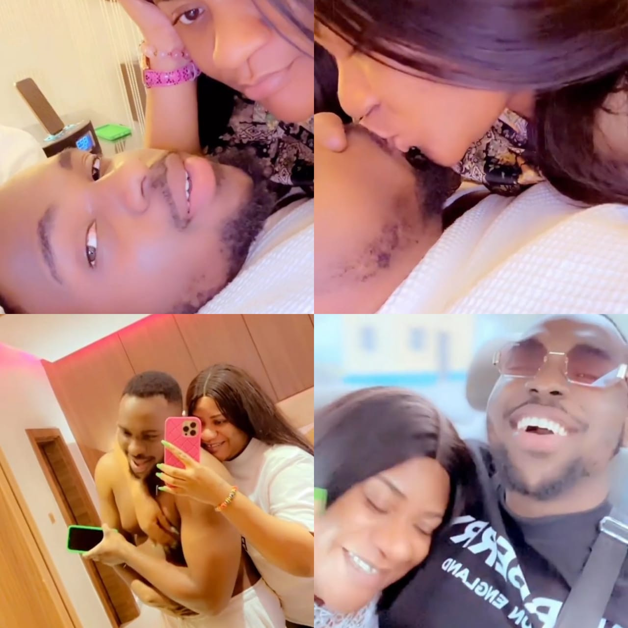 Actress Nkechi Blessing Sunday flaunts her new man on IG (video)