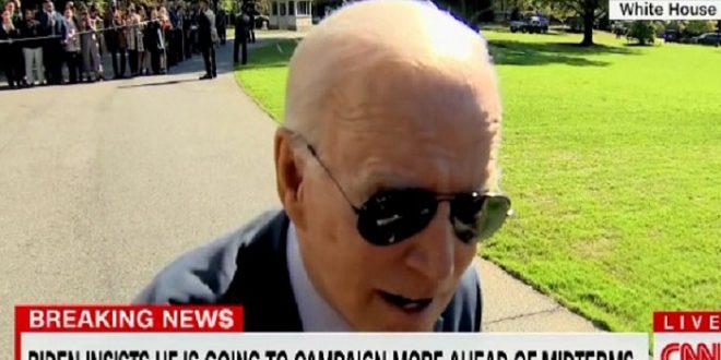 Biden's Bad Day: Snaps at Reporter to 'Get Educated' on Roe v. Wade, Demands Another Learn to Count
