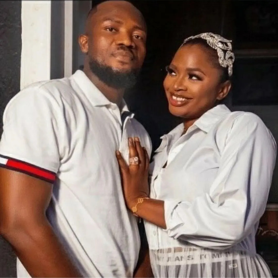 "Bimbo, you should have left years ago" Nigerians react as wife of popular businessman IVD suffers burns following domestic violence incident
