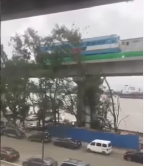 Blue Rail Line gets test run?in Lagos State (video)