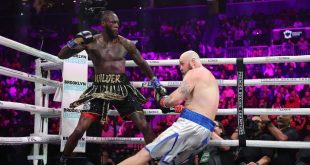 Deontay Wilder knocks out Robert Helenius in first round of comeback fight (videos)