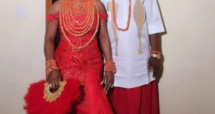 First photos from the traditional wedding of Davido