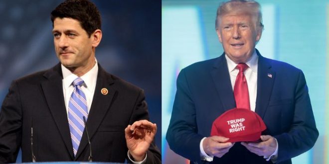 Former House Speaker Ryan Says GOP Will Not Pick Trump In '24, 'Unelectability Will Be Palpable'