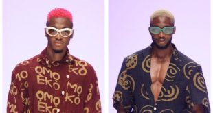 Groovy mono, Dotun and Emmanuel Umoh walk Cute Saint's runway for Lagos Fashion Week