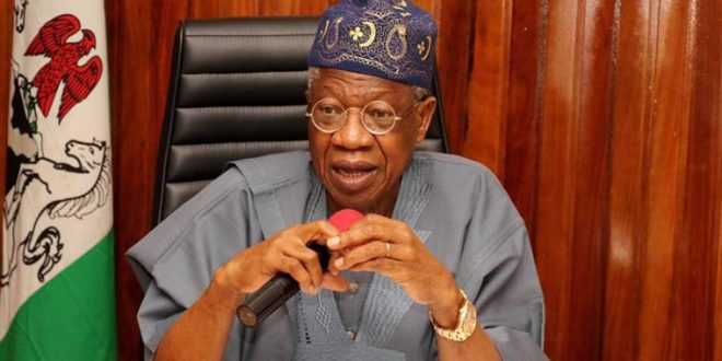 History will be fair and posterity will be kind to Buhari ? Lai Mohammed