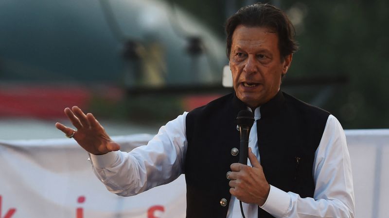 Imran Khan disqualified from holding office for five years, Pakistan's election commission rules | CNN