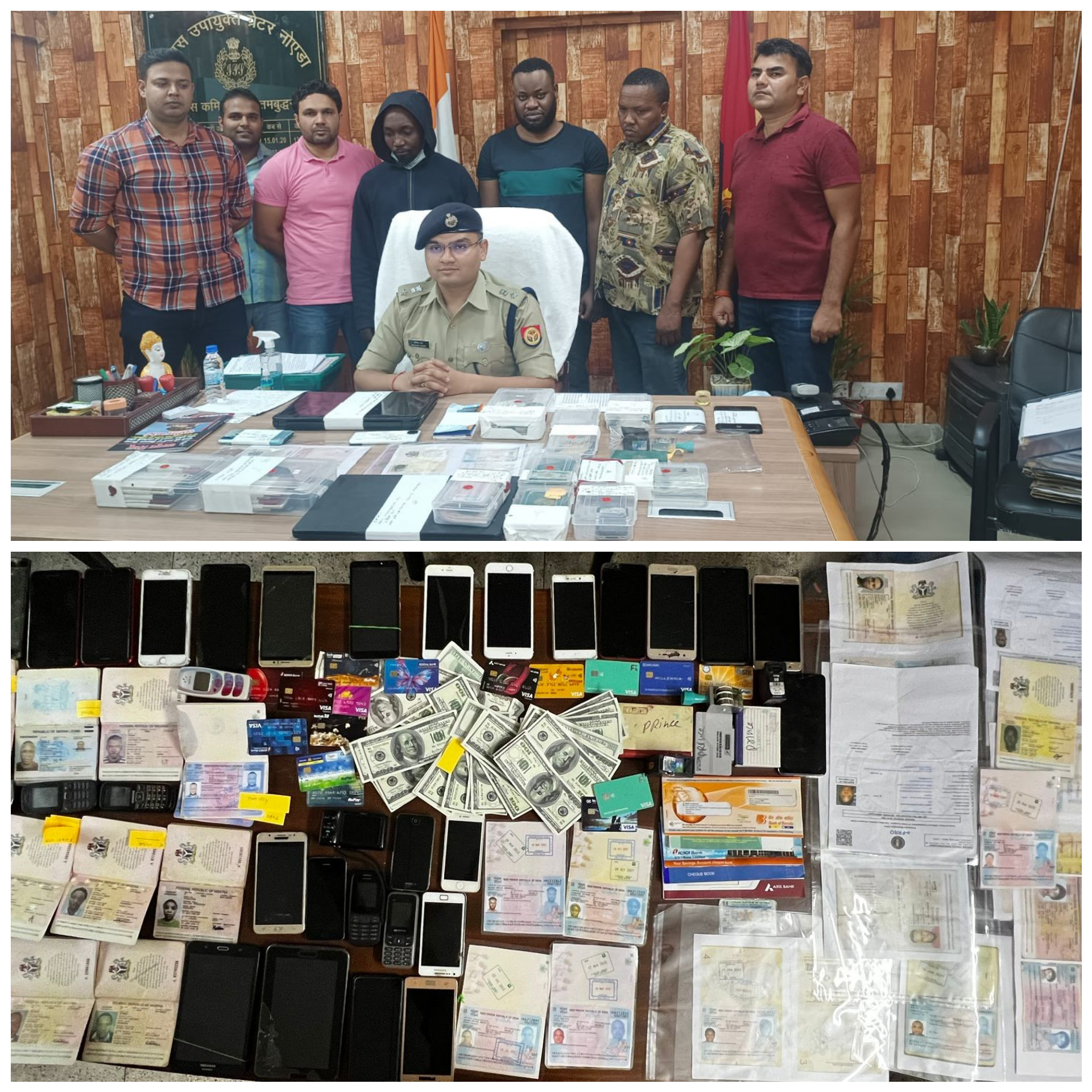 Indian police arrest three Nigerian nationals allegedly involved in fake visa and passport supply