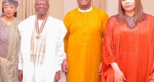 It looks like after years of acrimonious fighting that led to several lawsuits, Femi Fani-Kayode and his wife, Precious Chikwendu are back together (photos)