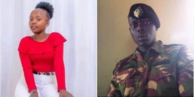 Kenyan soldier shoots his girlfriend dead, commits suicide
