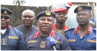 NSCDC uncovers fenced dump site used to store crude oil and illegally refined petroleum products