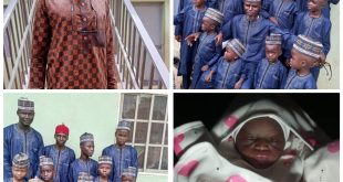 Nigerian lecturer welcomes his 19th child and marries 4th wife