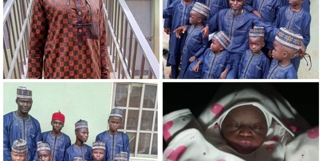 Nigerian lecturer welcomes his 19th child and marries 4th wife