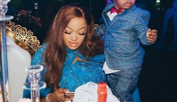 Olori Naomi shares rare photos of her son with Ooni of Ife, Tade
