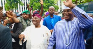 PDP Crisis: Bode George Supports Wike, Says Atiku Is Only Playing 'Politricks'